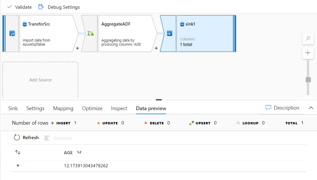 Transform data using a Mapping Data Flow in Azure Data