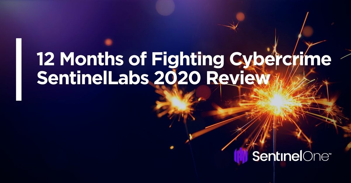 12 Months of Fighting Cybercrime | SentinelLabs 2020 Review