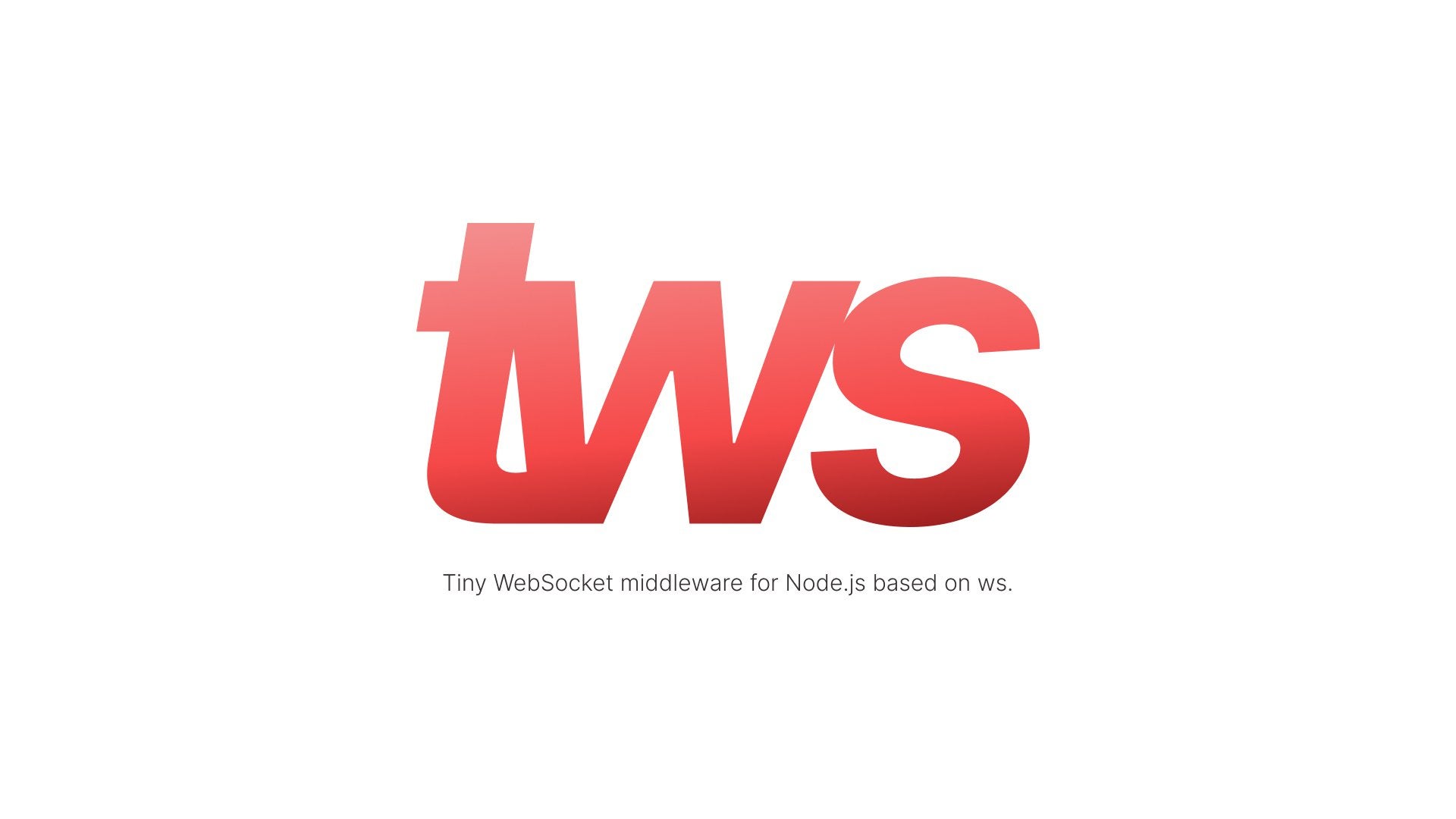 tinyws — tiny WebSocket middleware for Node.js