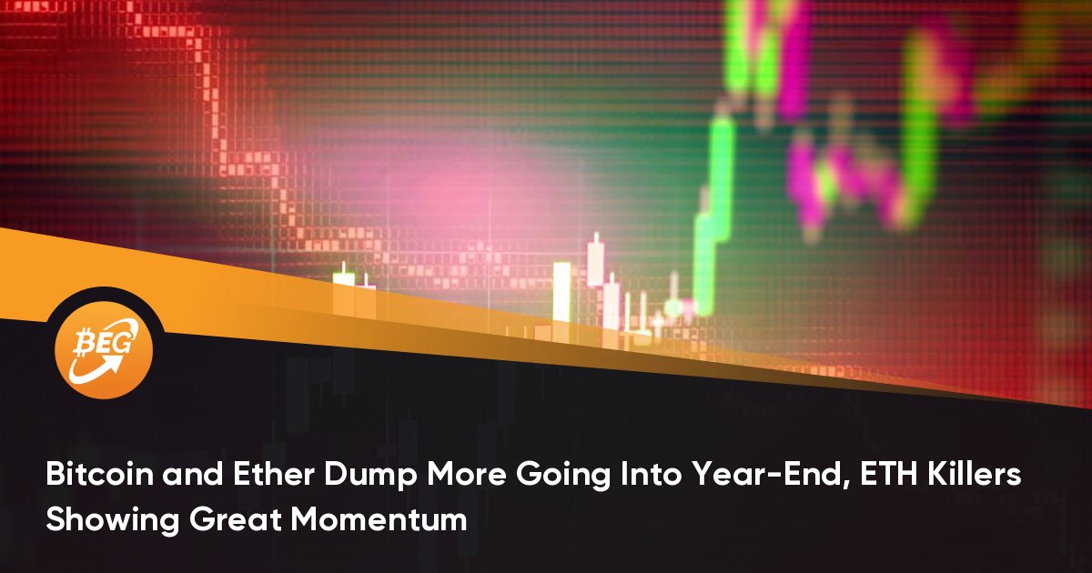 Bitcoin and Ether Dump More Going Into Year-End, ETH Killers