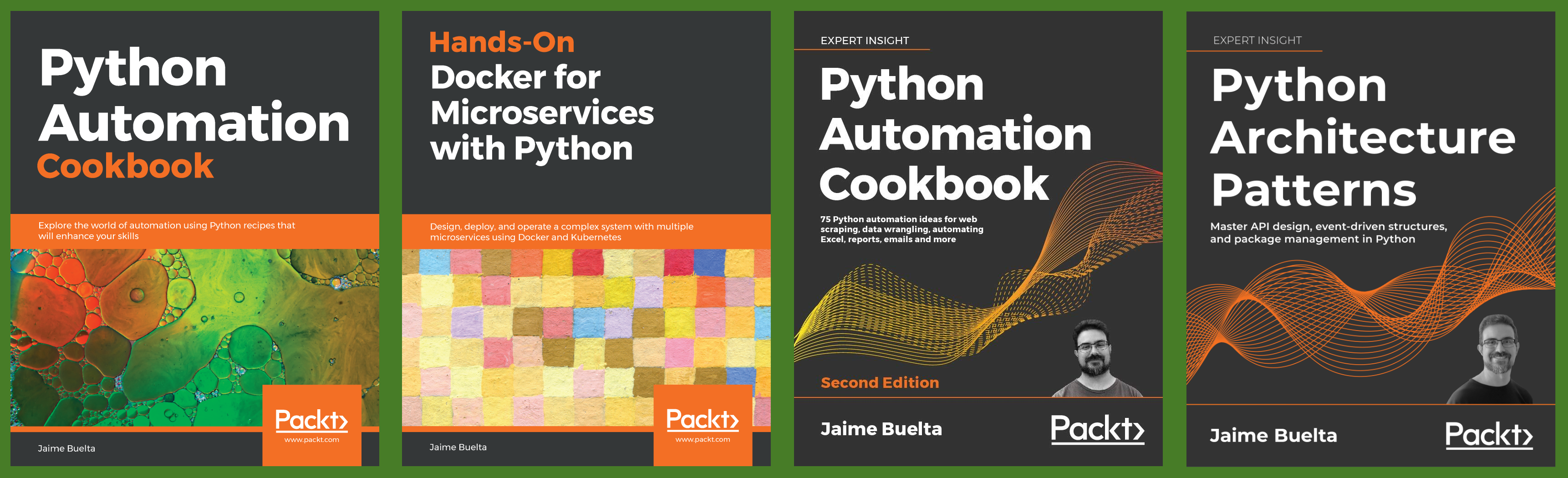 Jaime Buelta: “Python Architecture Patterns” now available!