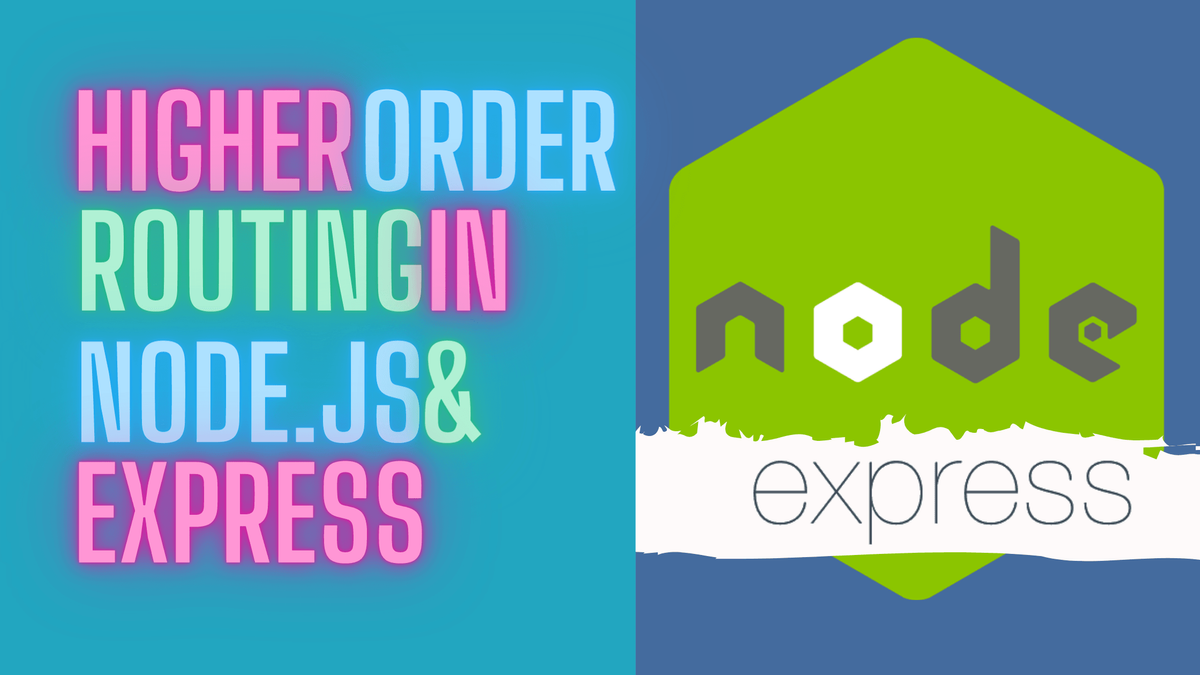 Dependency Injection in Node.js - Higher Order Routing With Express
