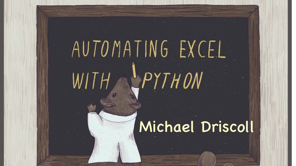 Mike Driscoll: Automating Excel with Python Paperback Now Available!